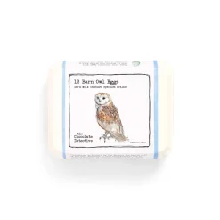 12 Barn Owl Eggs by The Chocolate Detective