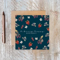 A Berry Happy Birthday! Greetings Card