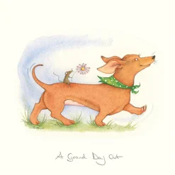 A Grand Day Out Greeting Card