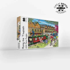 Along the Towpath 1000 Piece Jigsaw Puzzle