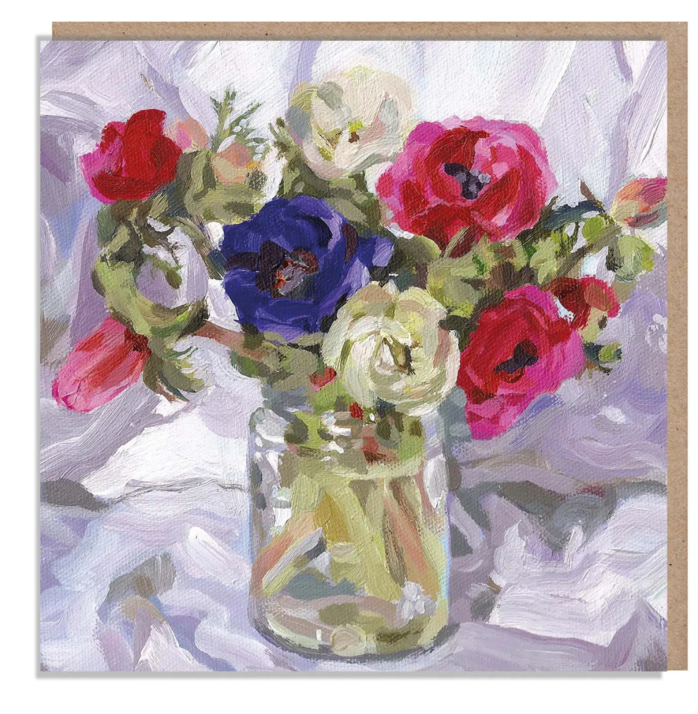 Anemones Greetings Card
