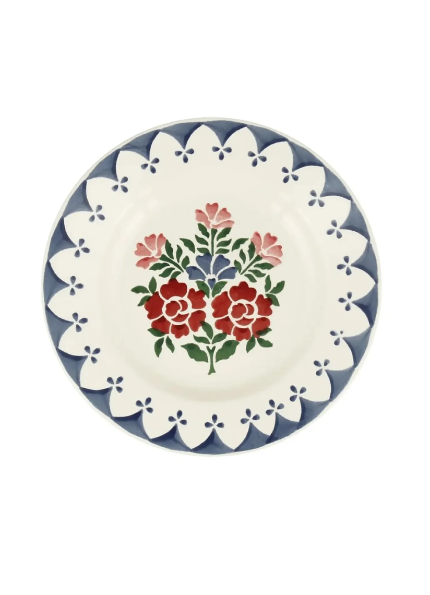 Antique Roses 8 1/2 inch Plate