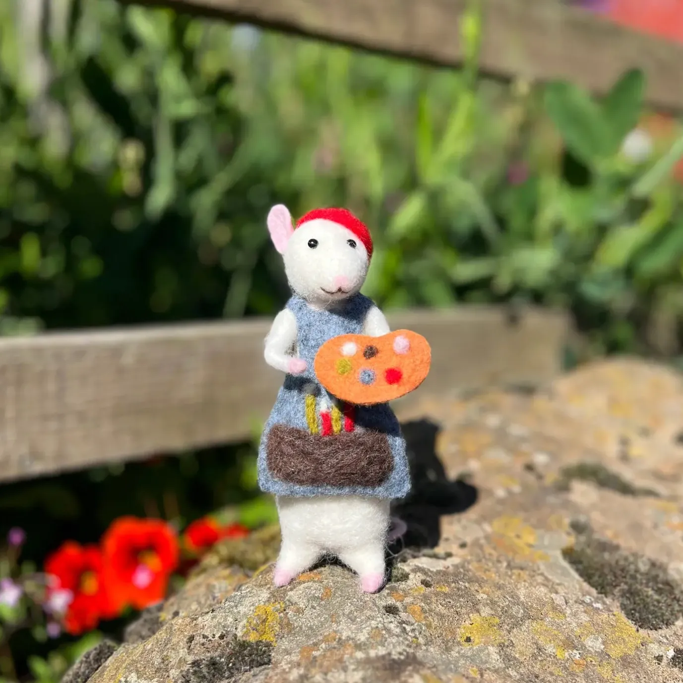 Artist Mouse Needle Felting Kit