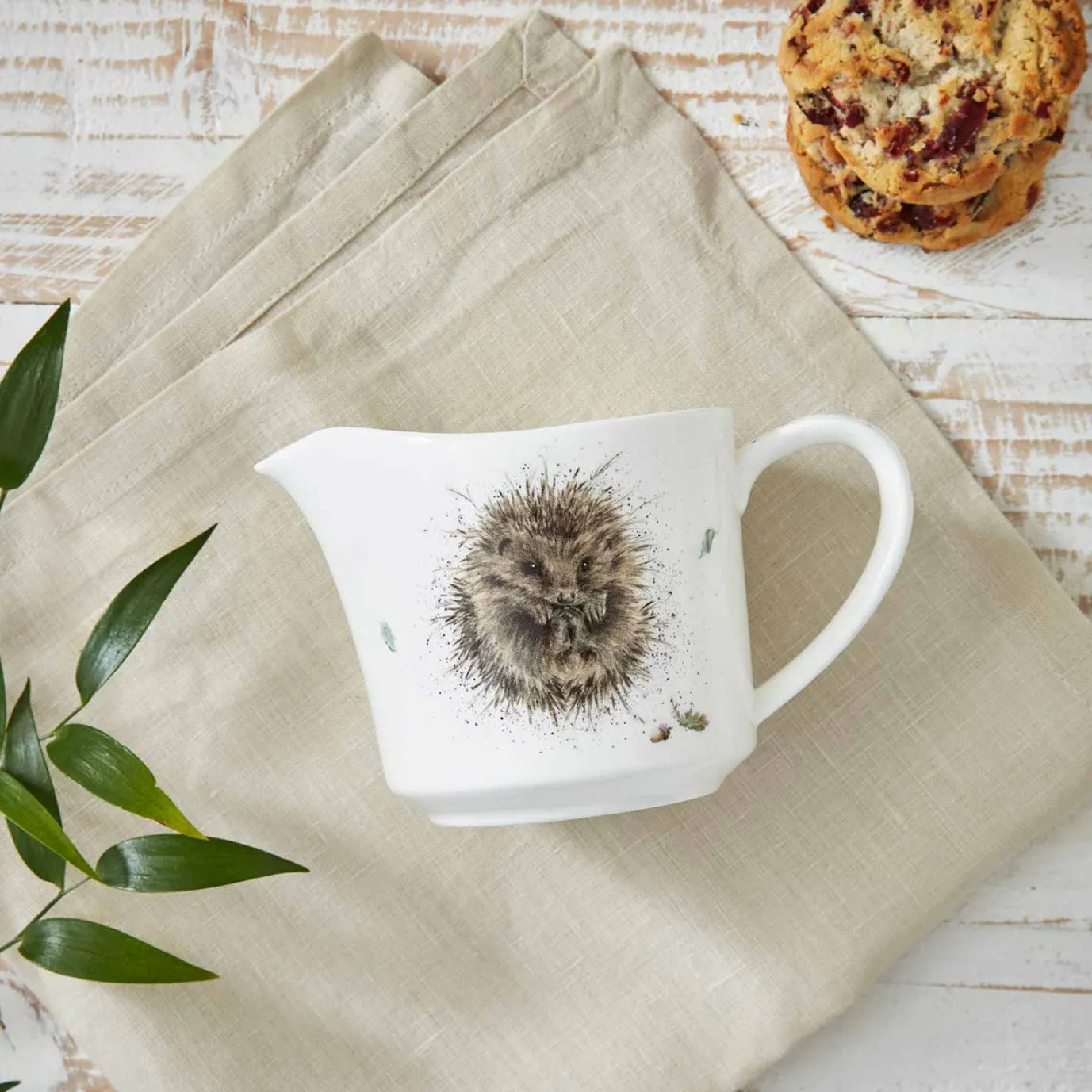 Awakening Hedgehog Bone China Cream Jug