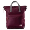 Bantry B Plum Recycled Nylon Backpack - Medium