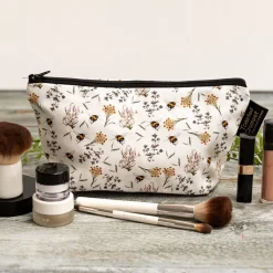Bees & Honeysuckle (Pure) Small Makeup Bag