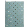 Bees Teal Tea Towel