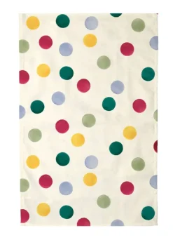 Big Polka Dot Oven Glove & Tea Towel Set