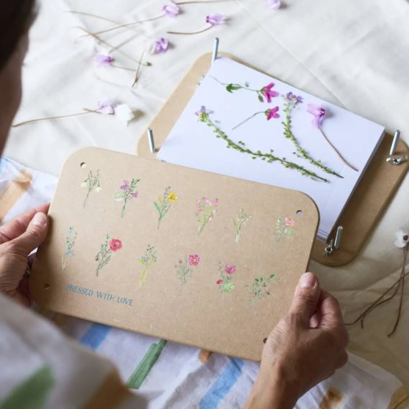Birth Flower Press by This Is Nessie