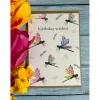 Birthday Wishes Dragonfly Eco-Card