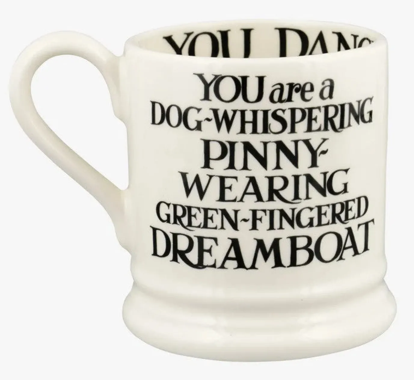 Black Toast King & Queen Set of 2 1/2 Pint Mugs