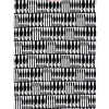 Black Toast Knives & Forks Tea Towel
