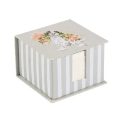 'Blooming with Love' Spaniel Memo Block
