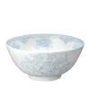 Blue Asiatic Pheasants Large Footed Bowl