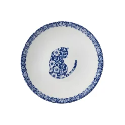 Blue Calico Cats Cereal Bowl