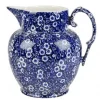 Blue Calico Etruscan Large Jug