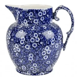 Blue Calico Etruscan Large Jug