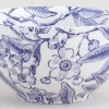Blue Prunus Small Sugar Bowl - 3.75in/9.5cm