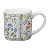 Boho Floral Bone China Mug