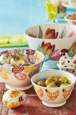 Bright Easter Eggs Medium Old Bowl