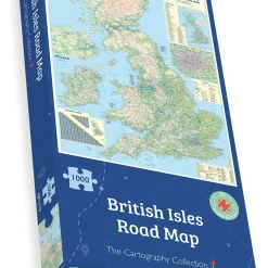 British Isles Road Map 1000 Piece Jigsaw Puzzle