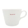 Bucket Mug - be merry