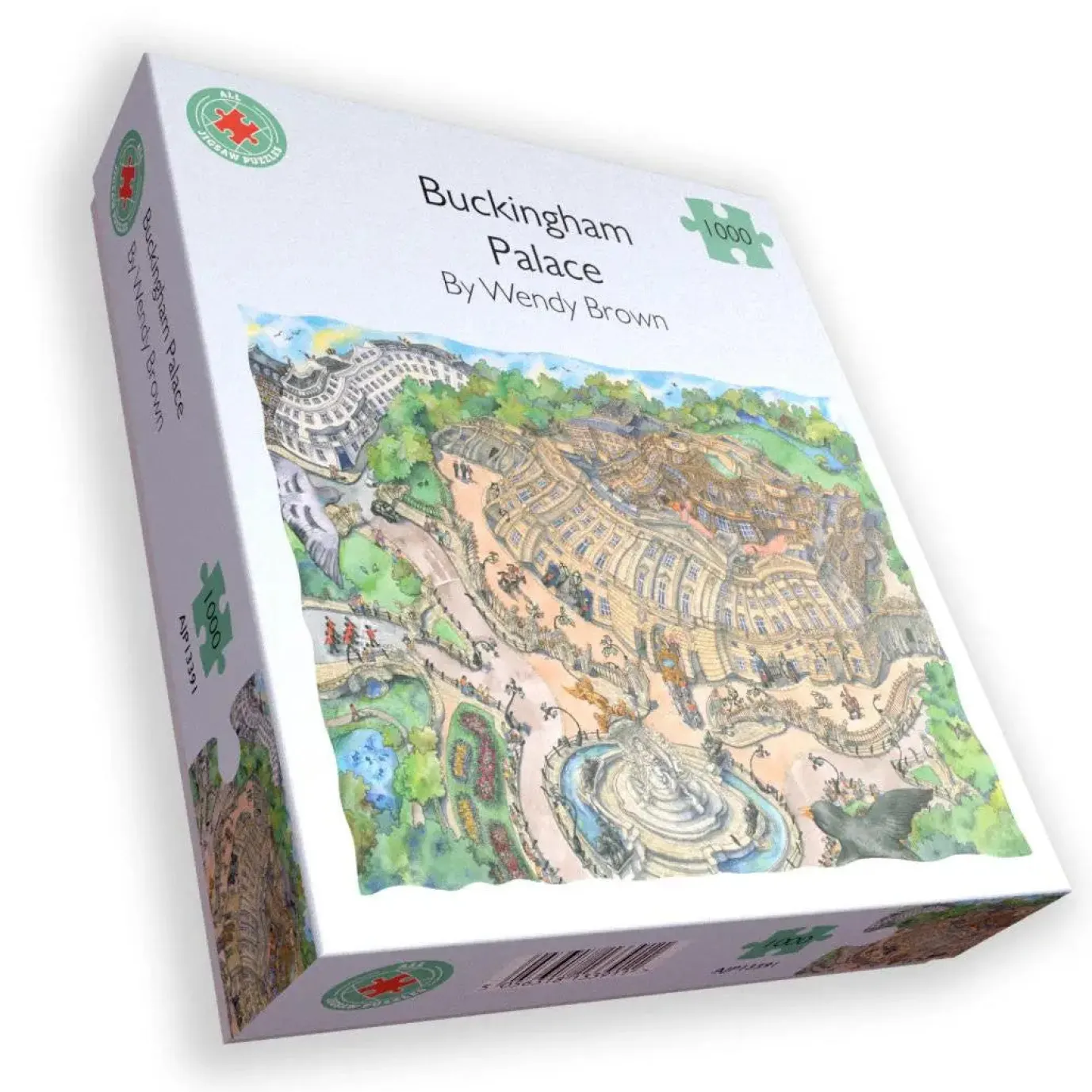 Buckingham Palace by Wendy Brown 1000 Piece Jigsaw Puzzle
