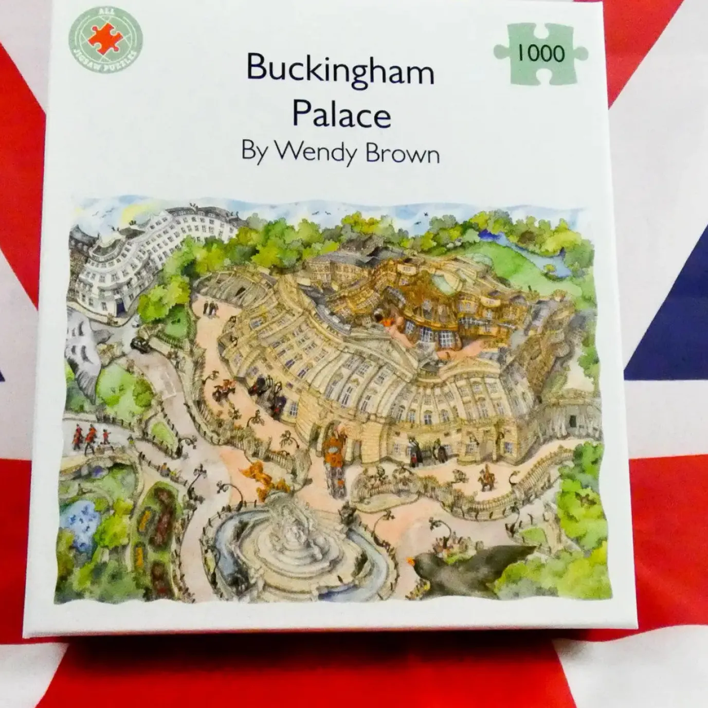 Buckingham Palace by Wendy Brown 1000 Piece Jigsaw Puzzle