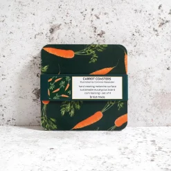 Carrot Coaster Set by Corinne Alexander