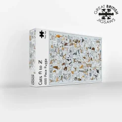 Cats A-Z 1000 Piece Jigsaw Puzzle