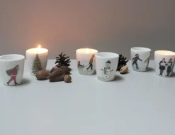 Cheerful Santa Small Cup