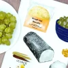 Cheese Board Tea Towel by Corinne Alexander