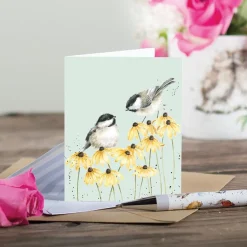 Chickadees Gift Enclosure Card