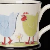 Chicken Run Mug by Moorland Pottery