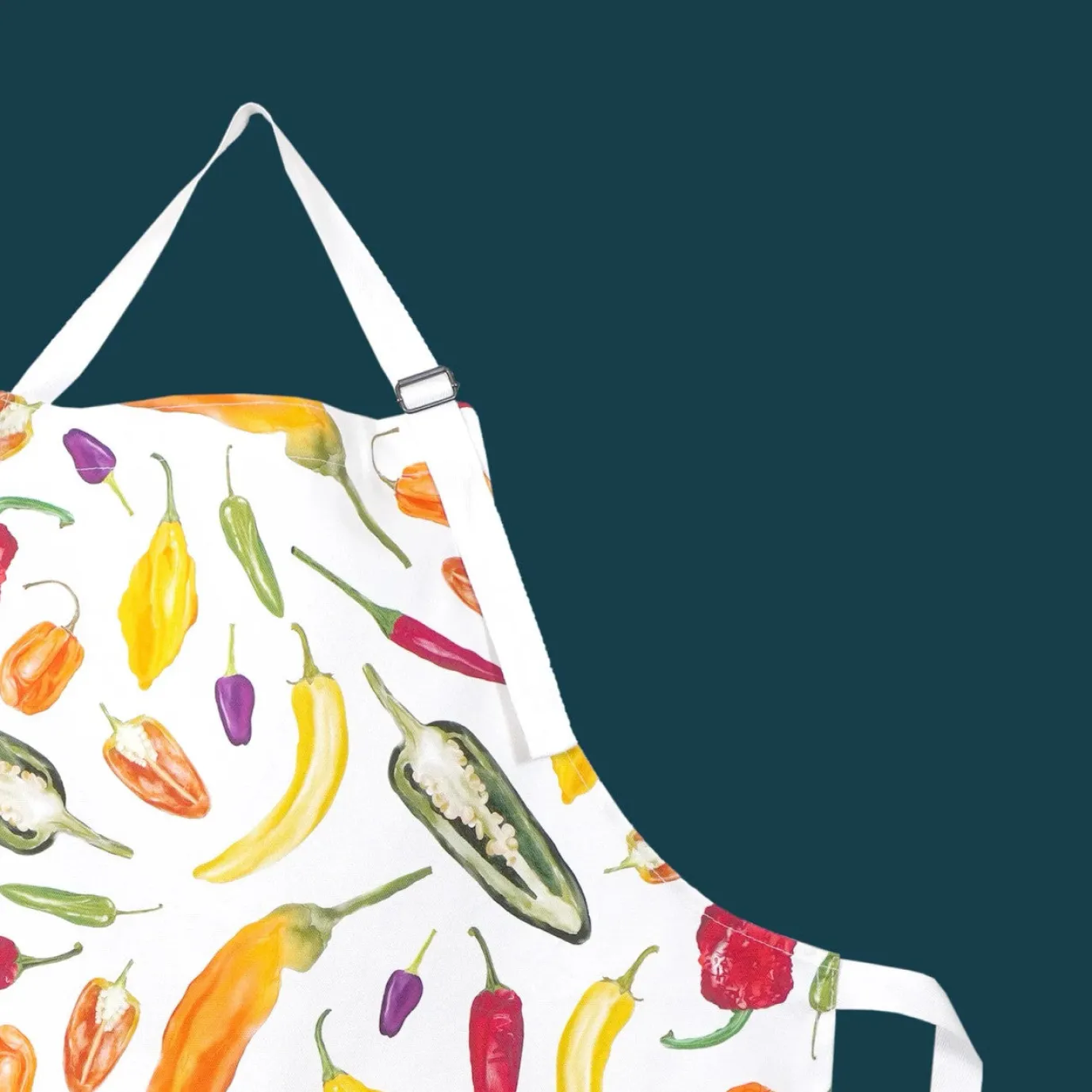 Chili Apron by Corinne Alexander