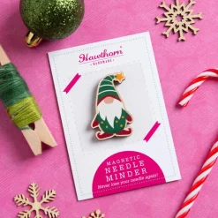 Christmas Gnome Magnetic Needle Holder