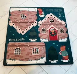 Christmas House Pop Out and Build Advent Calendar
