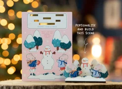 Christmas Mice & Snowman Pop Out Card