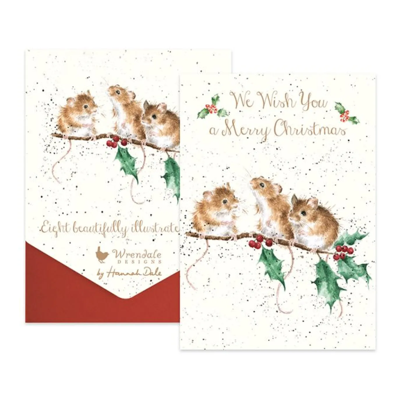 'Christmas Mice' Christmas Card Pack