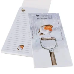 Christmas Robin Shopping Pad - The Most Wonderful Time of the Year