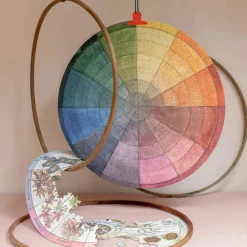 Colour Wheel 500 Piece Round Jigsaw Puzzle
