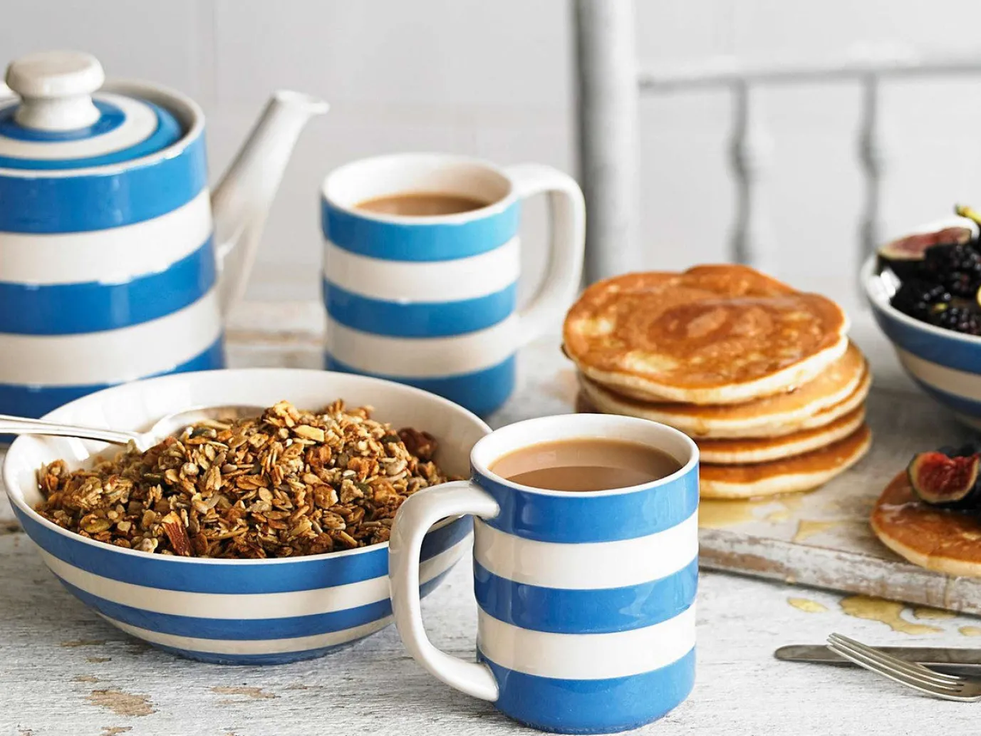 Cornishware Cereal Bowl