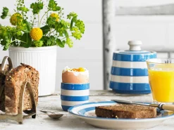 Cornishware Covered Sugar Pot