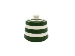 Cornishware Covered Sugar Pot