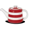 Cornishware Rosie Teapot - Red
