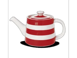 Cornishware Rosie Teapot - Red