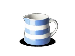 Cornishware Small Dreadnought Jug 10 oz