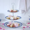 Cornishware Three-Tier Cake Stand