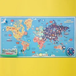 Create Your Own Giant World Map by Clockwork Soldier