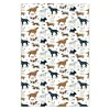Dog Breeds Cotton Tea Towel